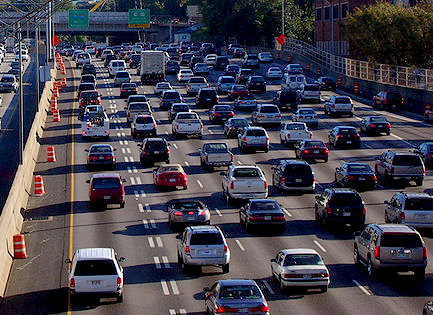 Traffic on a Freeway Traffic on a Freeway