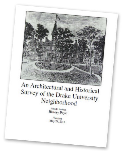 Drake Neighborhood Historic Survey Cover