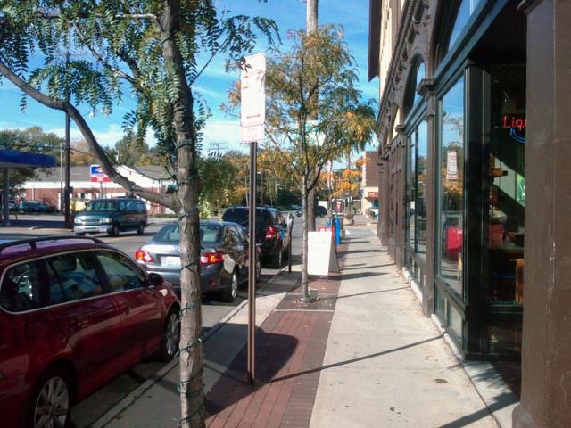 Pedestrian-Friendly Street in Cleveland