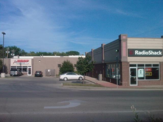 Main Entry to Store Oriented Towards Back Parking Lot